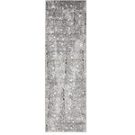 Unique Loom - Unique Loom Dark Gray Metro Crags Runner Rug, 2'x6'7" - Compelling motifs are found in our enchanting Metropolis Collection. There are colorful bursts of abstract artistry and distinct shapes that add a playful elegance to each rug. The quality and durability of each rug is hard to beat. What makes this collection so intriguing is the contrasting elements and hues. Dont be afraid to lose yourself in our whimsical adornments!