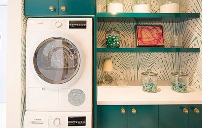 10 Ways to Bring Color Into Your Laundry Room