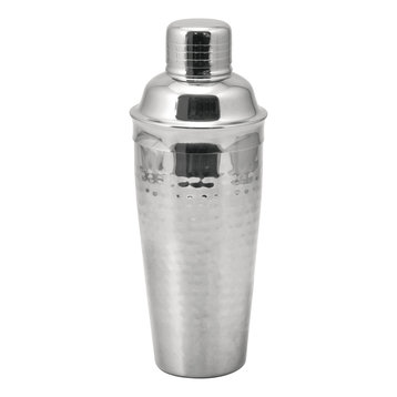 Hammered Metal Cocktail Shaker