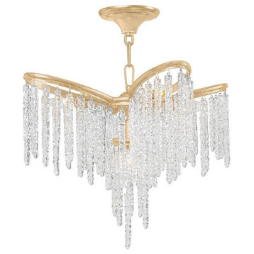7 Light Chandelier-20.75 Inches Tall and 31.75 Inches Wide - Chandelier