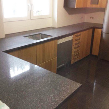 Silestone Arbeitsplatte Zirconium Zürich/ Schweiz