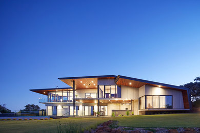Design ideas for a contemporary home in Perth.