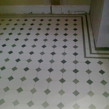 Victorian Floor in a bathroom