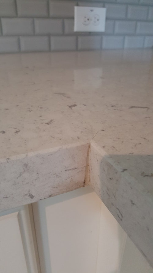 Please Help Counter Top Seam, How To Fix A Seam In Countertop
