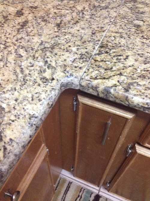 Granite Doesn T Match At The Seam, How To Match Granite Countertop Wood