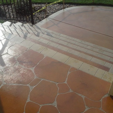 Concrete Engraving