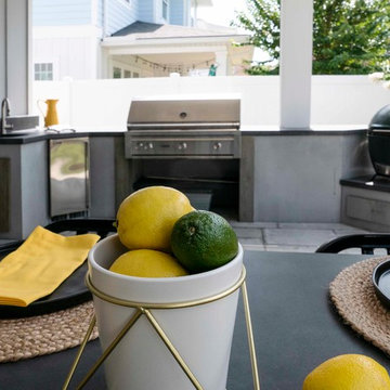 Jacksonville Beach Contemporary Backyard