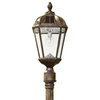 Royal 18" 11 LED Solar-Light With GS Solar Li Weathered Bronze Clear Glass