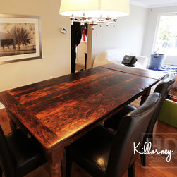 Reclaimed Wood Harvest Tables - Products
