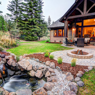 Whister Bay Fire Pit & Water Feature