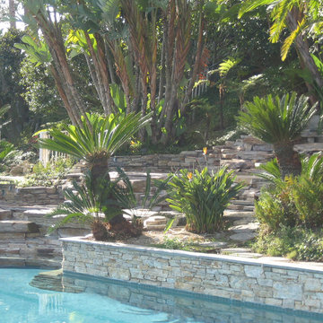 Ocean View Villa garden theme, Palos Verdes, CA