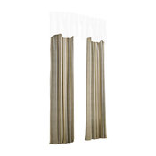 Valdosta Stripe Panel, Natural, 50"x95''