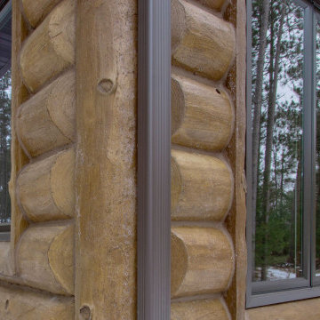 Concrete Log Siding Homes