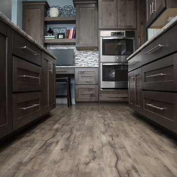 Grey Shaker Transitional Kitchen