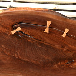 Live Edge Walnut King Size Bed - Bed Frames
