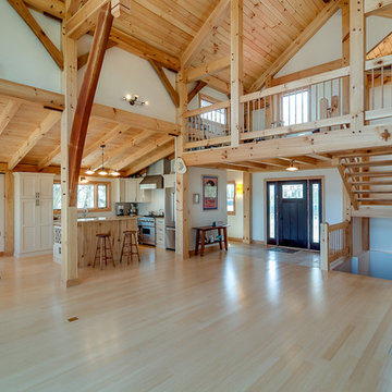 The Gage's SIP Timber Frame Home