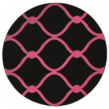 Bristol Rodanthe Rug, Pink (2050-11586), 7'10"x7'10"