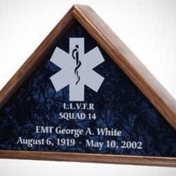 EMT Flag case, Medical Flag display case - Products