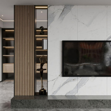 Luxury Marble Interior Project – Premium Marble Supply by Parash Stones