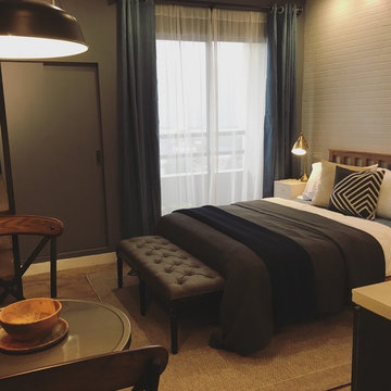 BEFORE & AFTER: Tired Bedroom Transforms to Handsome Space
