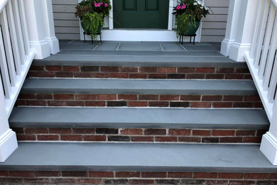This is an example of a modern porch design in New York.