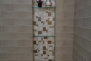 Modern Taupe Master Bathroom