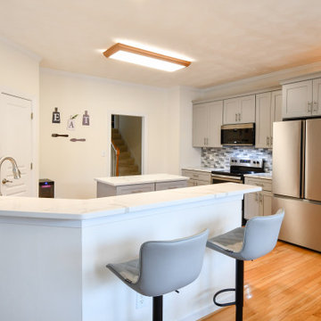 Contemporary Kitchen & Bathroom Remodel Virginia Beach, VA