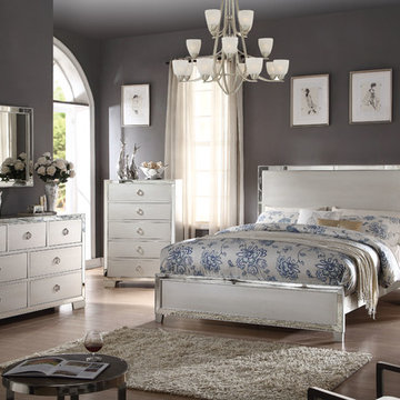 Voeville II Bedroom Set, Platinum