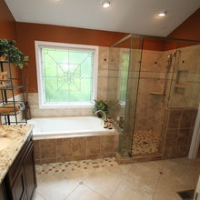 Flooded master bath