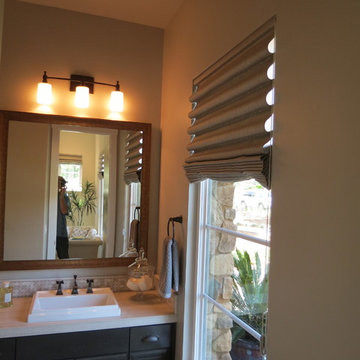 Model Home Projects-Serrano Hunter Douglas Vignette Tiered Shades