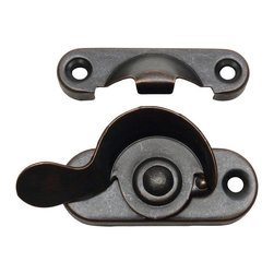 Designers Impressions - Oil Rubbed Bronze Window Lock, 53706 - Window Hardware And Parts