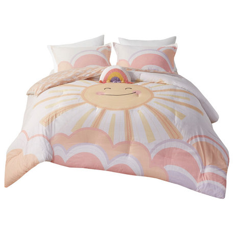 Urban Habitat Kids Dawn Sunshine Rainbow Kids Cotton Comforter Set