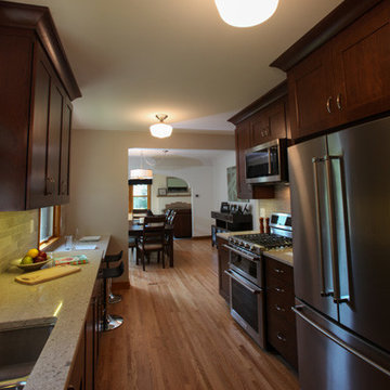 Project 2919-1 Northeast NE Minneapolis Tudor Transitional Kitchen Remodel