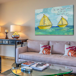 Yellow Sailboats - Products
