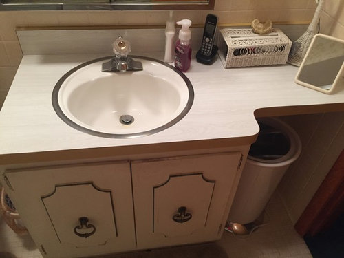 Butcher Block In The Bathroom