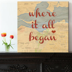 Canvas word art collection by Geezees - Products