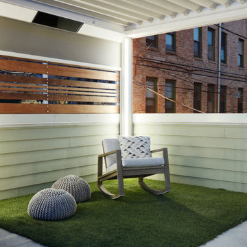 Lakeview Garage Roof Deck Retreat