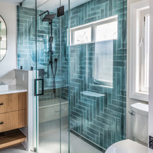 No Ceiling Curb Showers