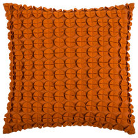 Rizzy Home Decorative Pillow, Orange
