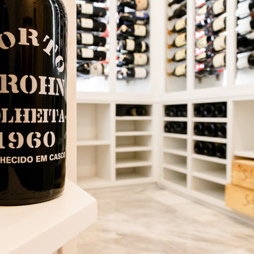 Brooklyn Heights Contemporary Wine Room