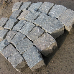 Antique Reclaimed Cobblestone "Mosaic" Small Squares - Landscaping Stones And Pavers