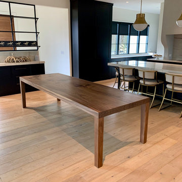 Black Walnut Parson's Dining Table