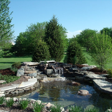 Natural Waterfall and Pond