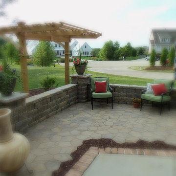 Outdoor Room by: LANDSCAPE MEDICS PERGOLA