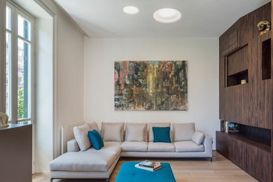 Design ideas for a contemporary living room in Catania-Palermo.