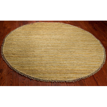 Safavieh Organica Collection ORG111 Rug, Natural, 6' Round
