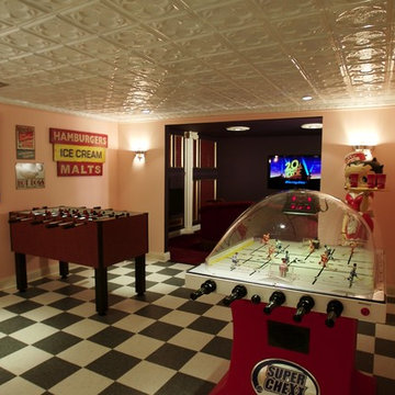 Basement for teenagers