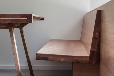 Trendy dining room photo in Toronto