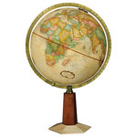 Replogle Globes - Leerdam, Vase 12" Antique Desk Globe - From its humble beginning in a Chicago apartment, Replogle