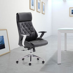 Benoit Black Office Chair - Office Chairs